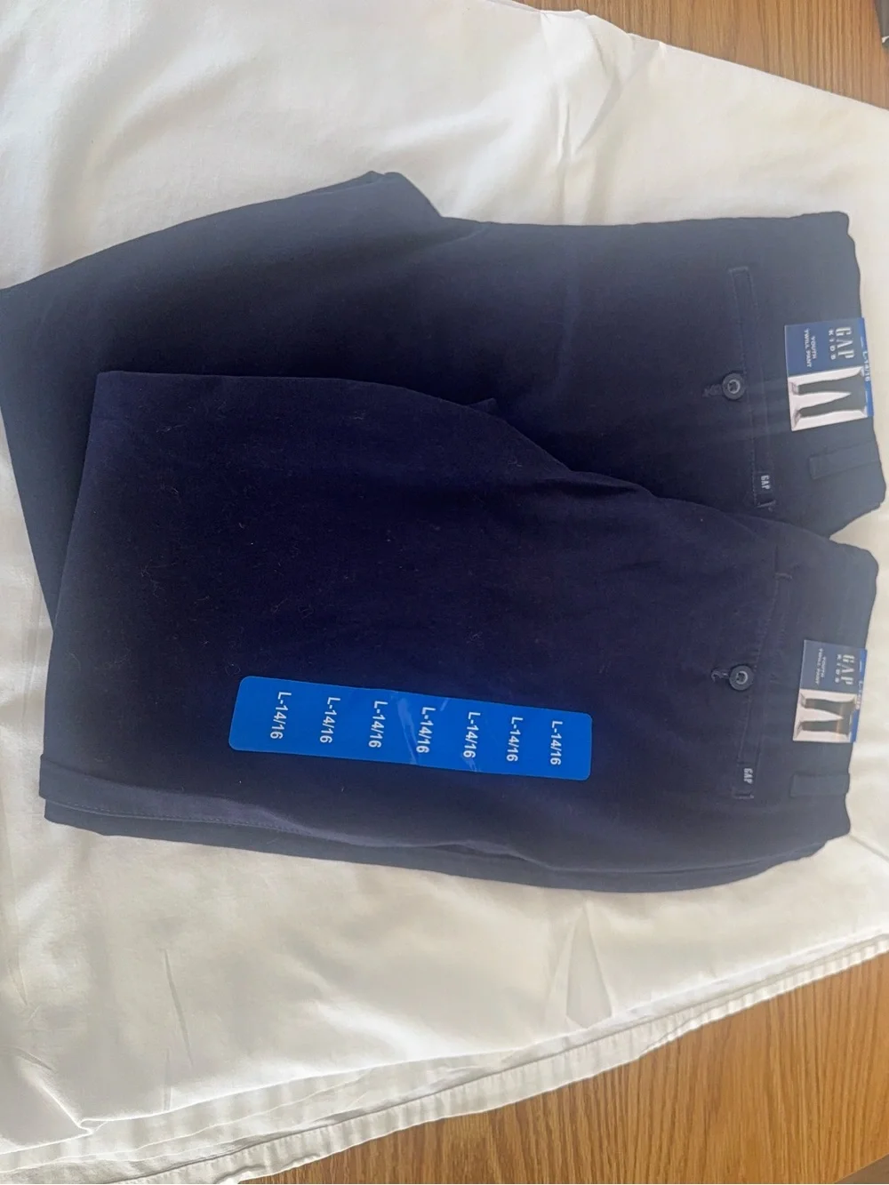 GAP Kids Classic Navy Chinos
